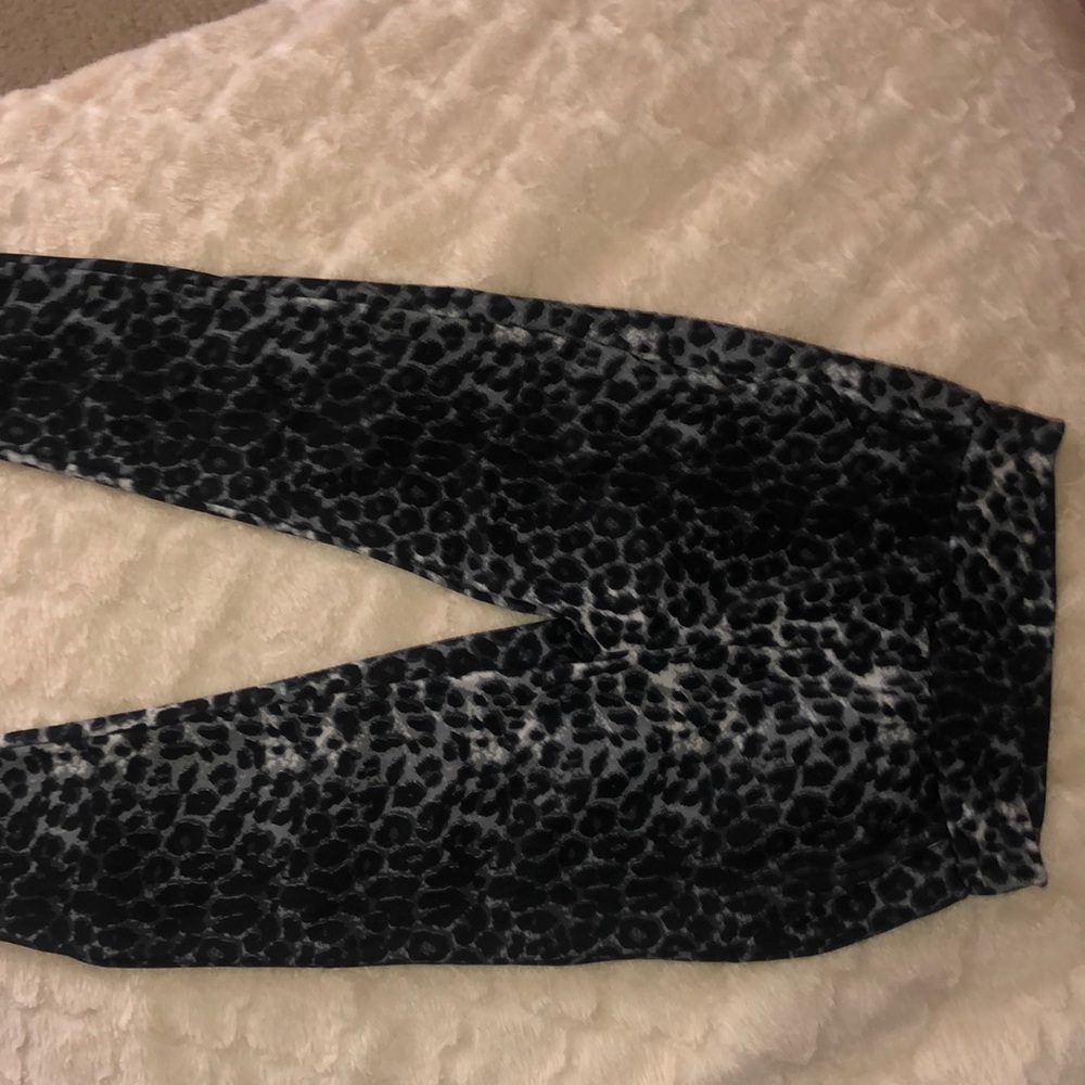 Polyester stretch animal print pants!